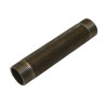 Nippelrør sort 1.1/2 120 mm