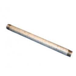 Nippelrør galvaniseret 1/2 300 mm