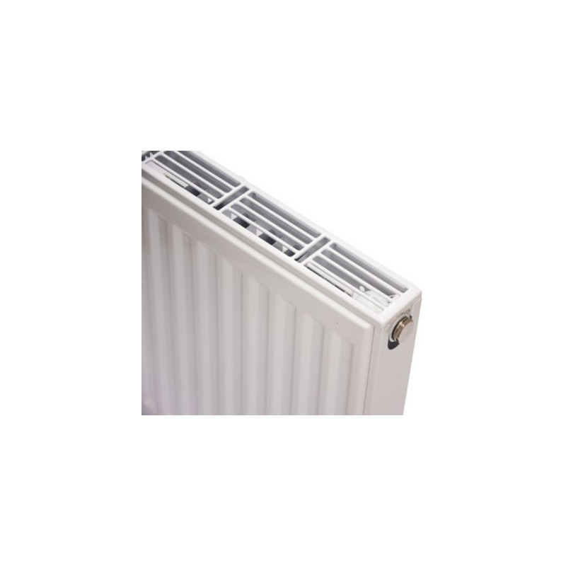 C4 radiator 11-400 x 2000 mm. RAL hvid 9016