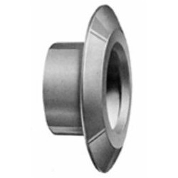 Karfa rosetbøsning 1/2-22 mm grå ABS. Uden dækkappe