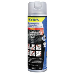 Lyra sort markeringsspray