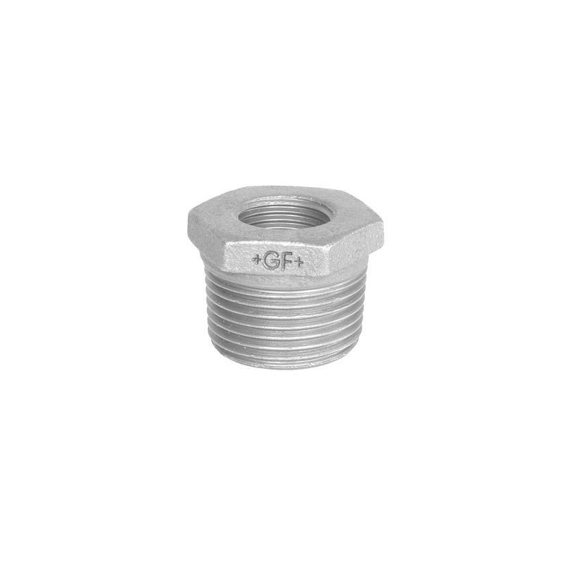 Nippelmuffe galvaniseret 3/8-1/4