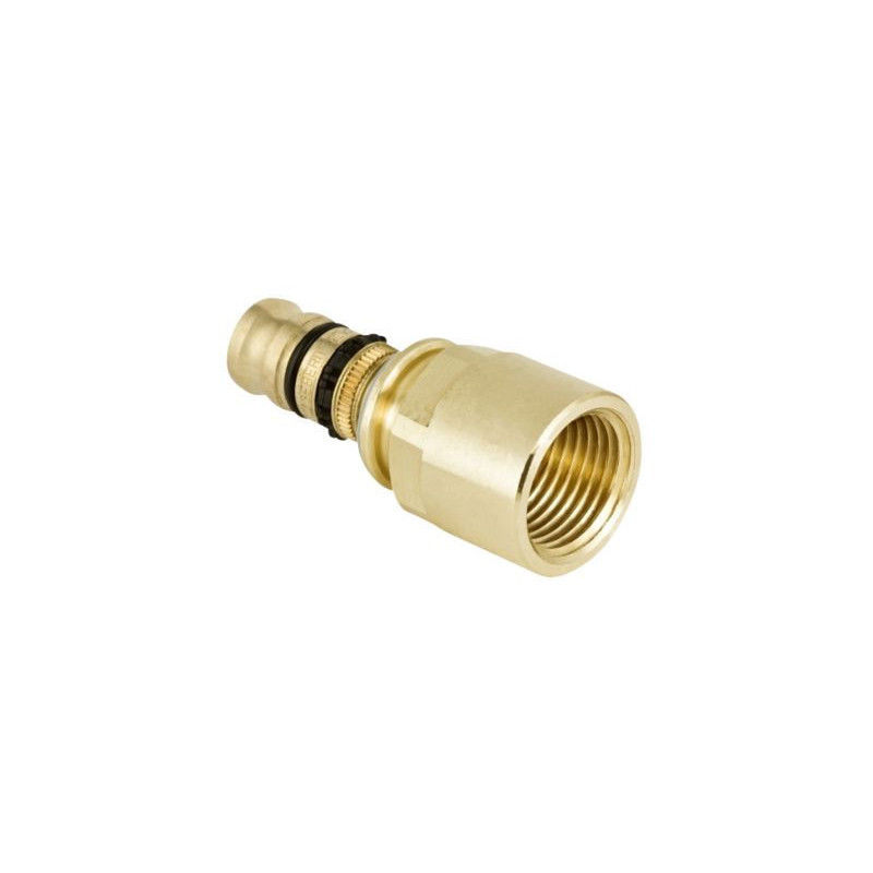 Geberit Mepla Adapter 16mm-1/2 muffe Rødgods