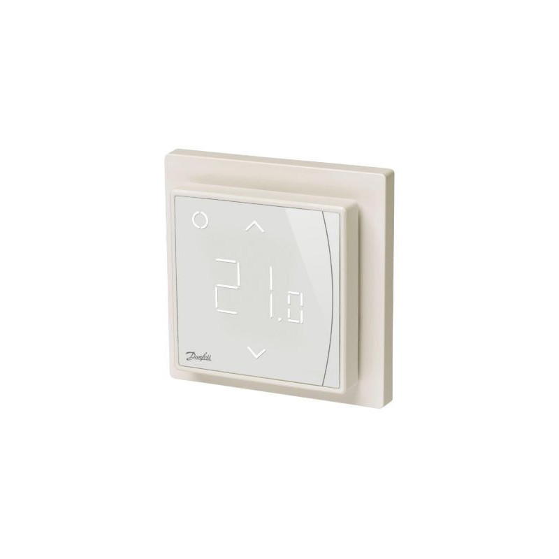 Danfoss ECtemp Smart termostat med elektronisk timer og WI-FI. Hvid