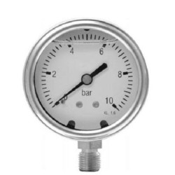 Manometer 63mm 1/4...