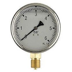 Manometer 100mm 1/2...