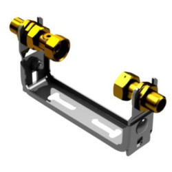 JCH vandmålerbeslag til Q3 16 QN10, 2''RG, L-300 mm med kontrollerbar kontraventil, kan justeres