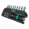 Wera bitsæt 10 dele TX10,TX15,3xTX20,TX25,TX30,PH2,PZ2 og 1 holder - 8757-9/BTZ