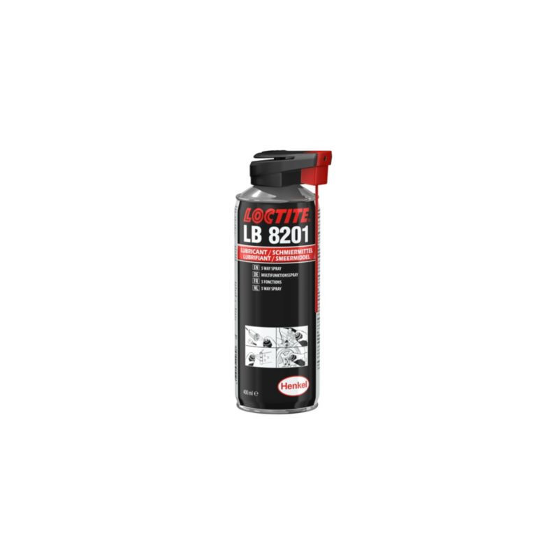 Loctite Universal spray/smøremiddel LB 8201 SFDN til let smøring af metaller 400 ml.