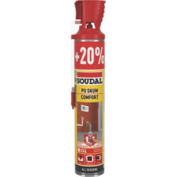 Soudal PU helårsskum 720ml