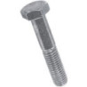 Bossard Bolt M12x60 Varmgalvaniseret DIN 931. 6kt delgevind Stål 8.8. Pakke a 100 stk