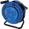 BLUE ELECTRIC Kabeltromle 25M - PlusLine Fast kerne - u/pillesikring 3x1,5 mm2 Neopren