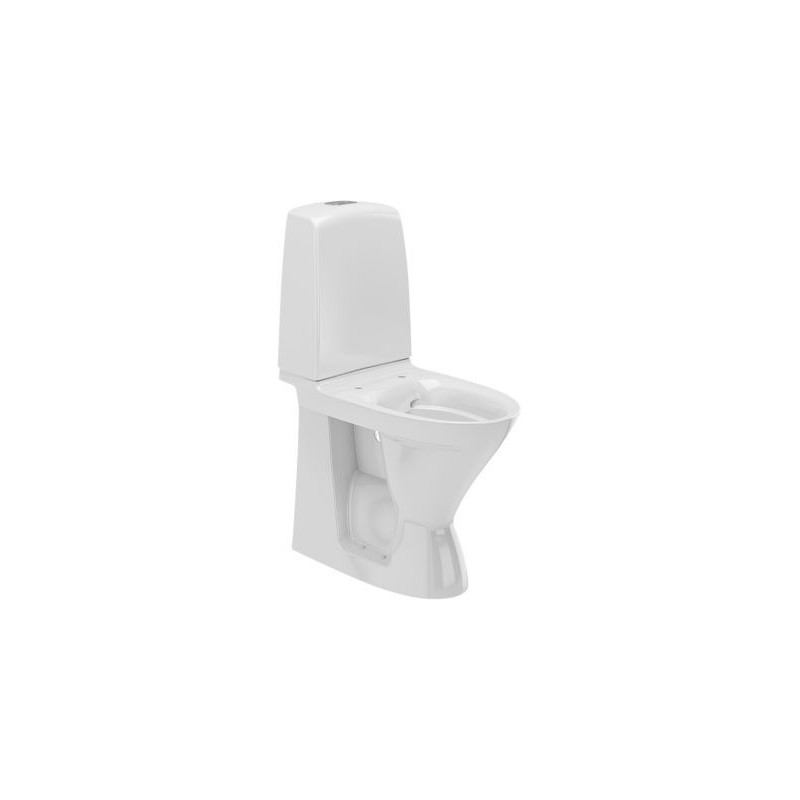 Ifö spira rimfree toilet høj model. S-lås