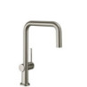 HansGrohe Talis M54 køkkenarmatur 220 U, 1jet, steel. U-tud