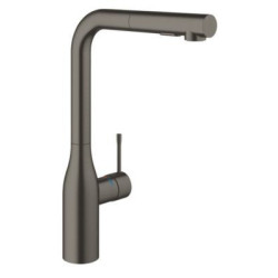 Grohe Essence køkkenarmatur med udtrækstud. Brushed Hard Graphite