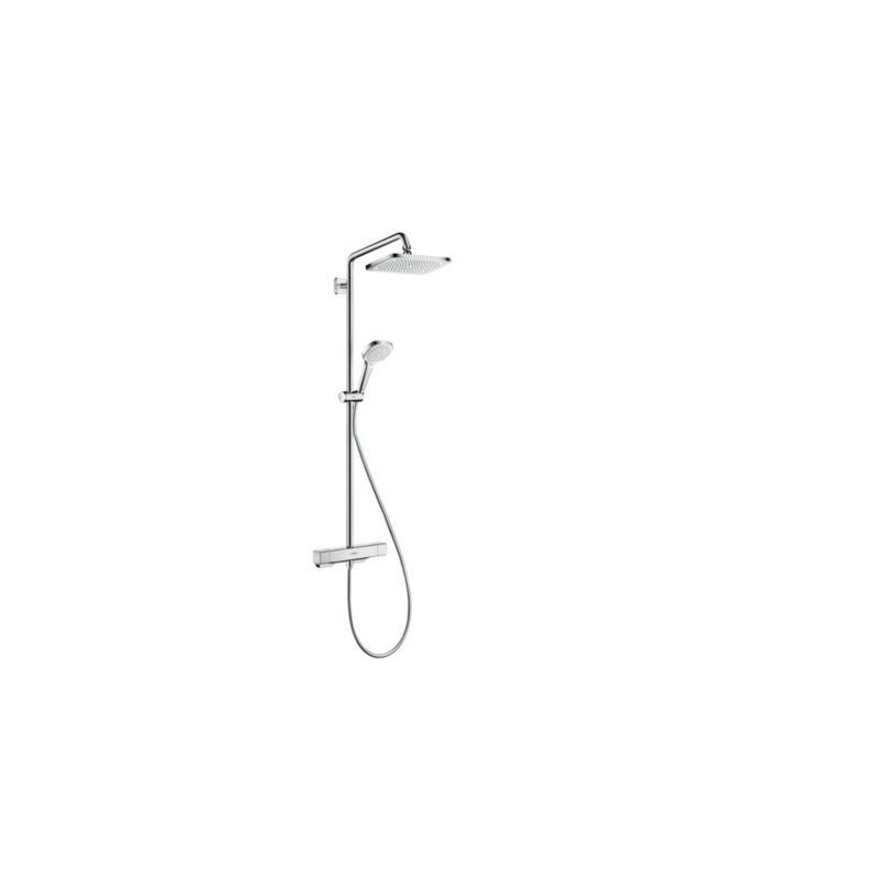 HansGrohe Croma E 280 1jet SHP hovedbruser,håndbruser,brusetermostat, bruserslange,glider