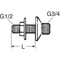 Gustavsberg Forskruningssæt 65mm A 2stk