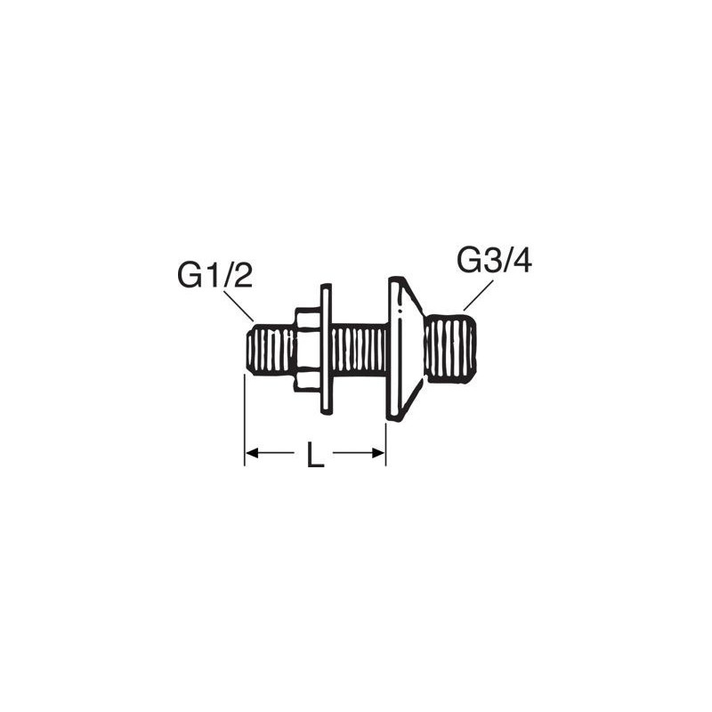 Gustavsberg Forskruningssæt 65mm A 2stk