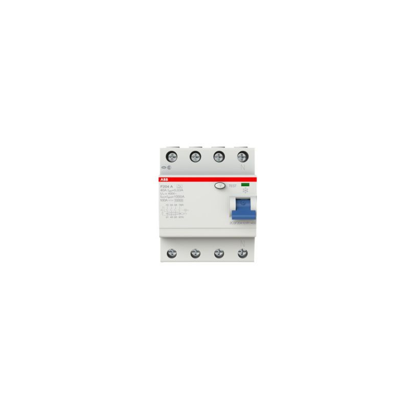 Hpfi Rcd Relæ 40A 4P 30Ma