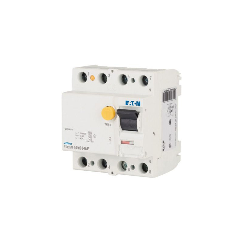 Pfi Rcd Relæ 4P 40A