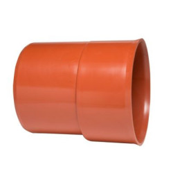 Overg. 250-250mm t.glat muffe