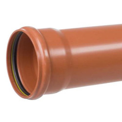 PP kloakrør 110x2000mm SN8