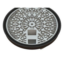 Dæksel 315mm med lås og...