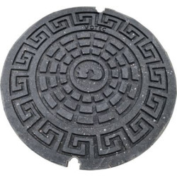 Dæksel med fals 315mm