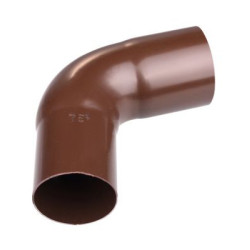 Bøjning 75gr. Brun 75mm