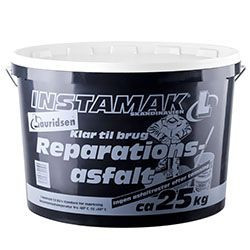 Reparationsasfalt 25kg Hvid