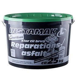 Reparationsasfalt 25kg Grøn