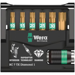 Wera Bit-Check 7 TX Diamond...