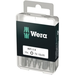 Wera bit TX10x25mm T/indv....