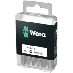 Wera bit PH2x25mm T/skruer...