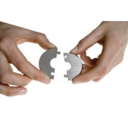 Roset 16mm Rustfri
