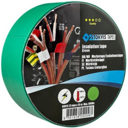 Stokvis PVC tape 25mmx20m