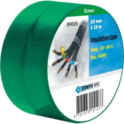 Stokvis PVC tape 15mmx10m
