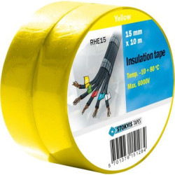 Stokvis PVC tape 15mmx10m