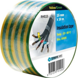 Stokvis PVC tape 15mmx10m