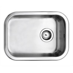 Uni Stålvask 48x34cm med...