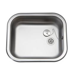 Uni Stålvask 40x34cm med...