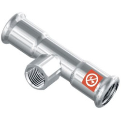 FZ press t-stykke med muffe...