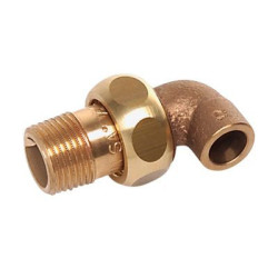 Lodde Vinkelunion 1/2-15mm