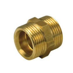 Alupex 1/2 dobbelt nippel