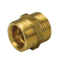 Alupex 3/4 dobbelt nippel