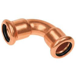 Bøjning 12mm 90gr. muffe/muffe