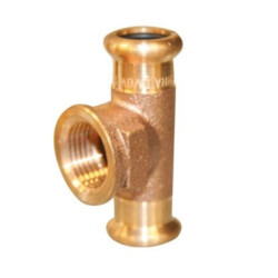 T-stykke 15x1/2x15mm