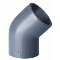 PVC Vinkel 45gr. 20mm