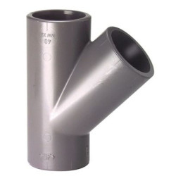 PVC Tee 50mm 45gr.