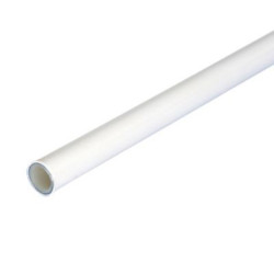Alupex rør 20mm hvid 5m
